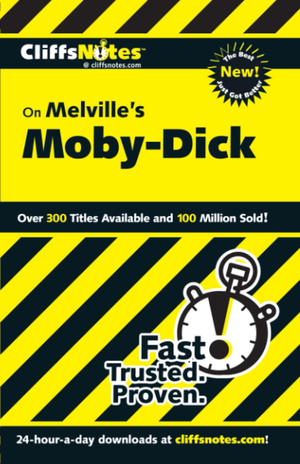 CliffsNotes on Melville's Moby-Dick (CliffsNotes on Literature) The Happy Book Stack