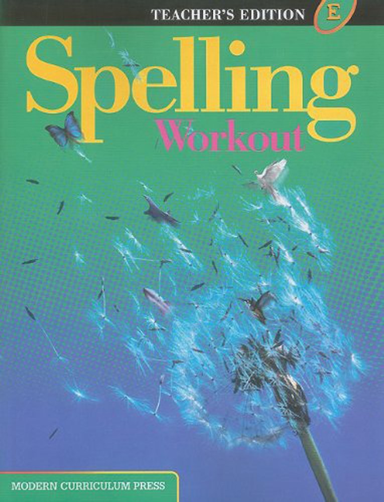 Spelling Workout Teacher's Edition Level E The Happy Book Stack