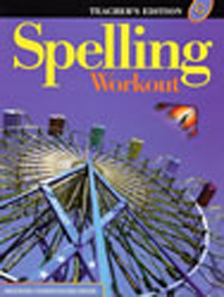 SPELLING WORKOUT LEVEL G TEACHERS EDITION The Happy Book Stack
