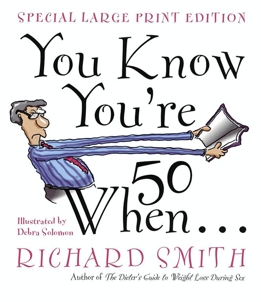 You Know You're Fifty When The Happy Book Stack