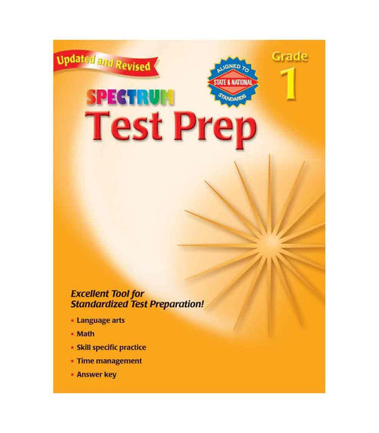 Test Prep, Grade 1 (Spectrum) The Happy Book Stack
