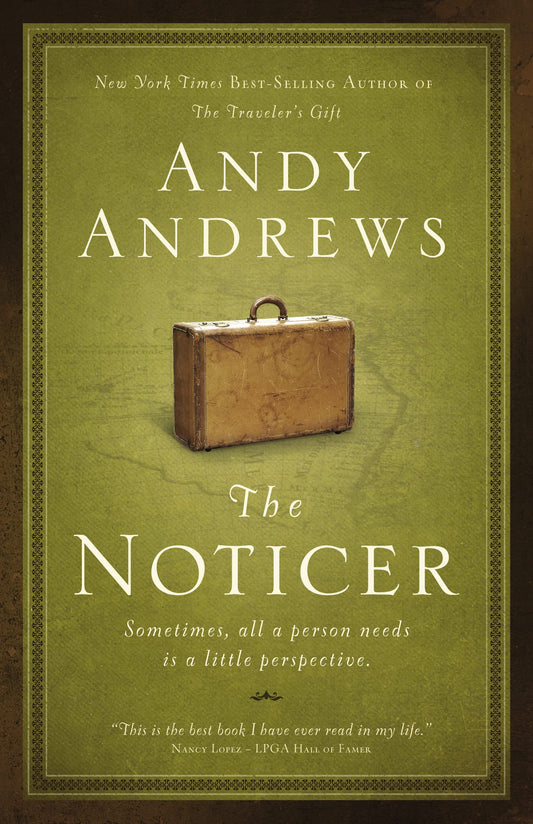 The Noticer: Sometimes, all a person needs is a little perspective. The Happy Book Stack