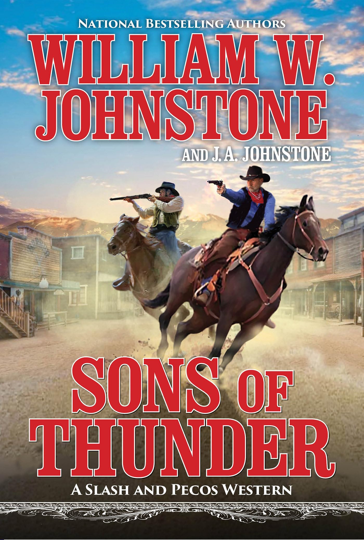 Sons of Thunder (A Slash and Pecos Western) The Happy Book Stack