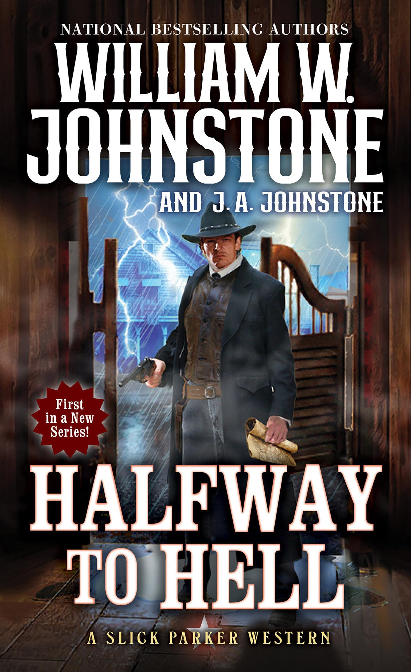 Halfway to Hell (A Slick Parker Western) The Happy Book Stack