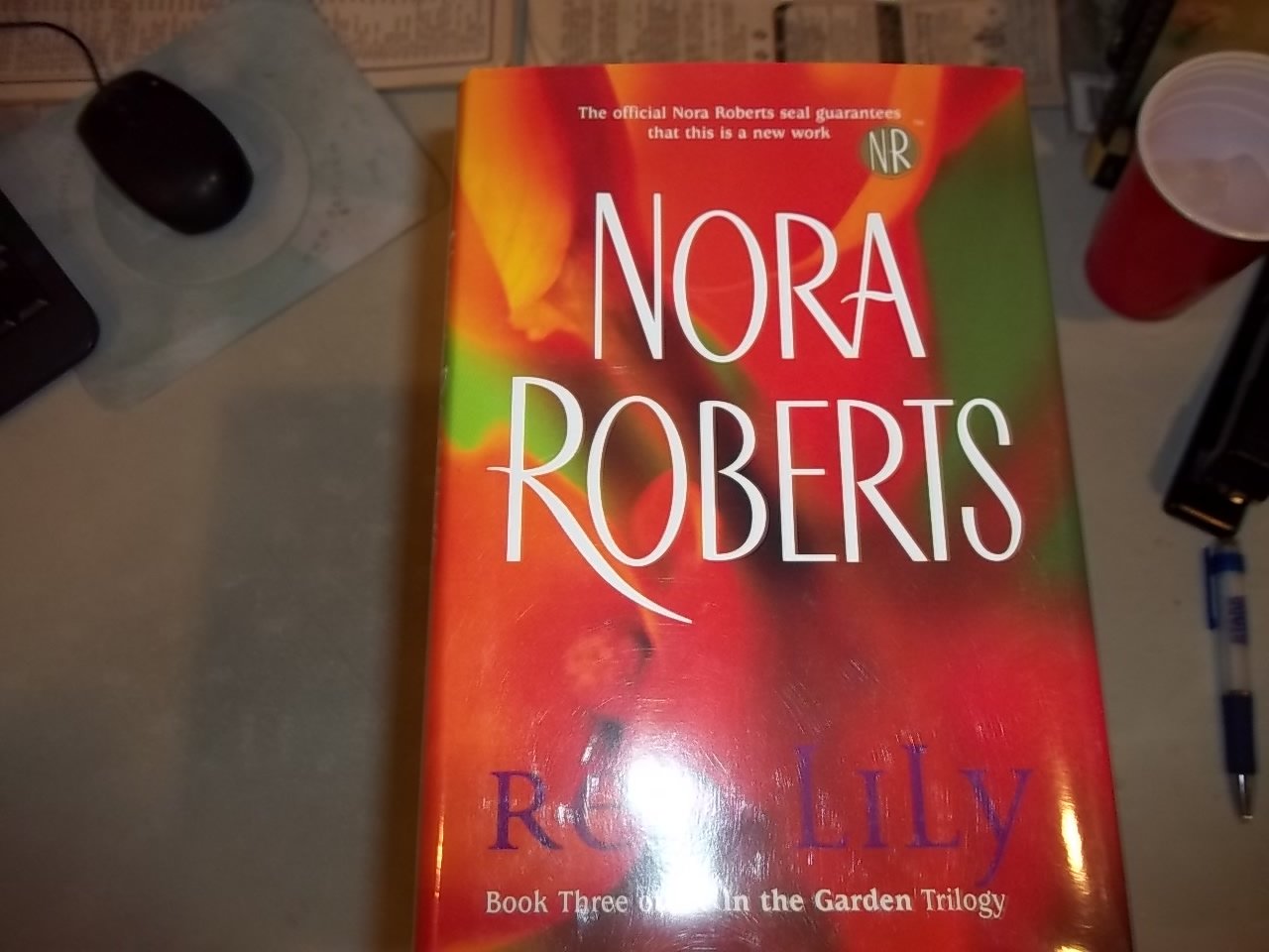 RED LILY  : Book 3 of the In the Garden Trilogy The Happy Book Stack