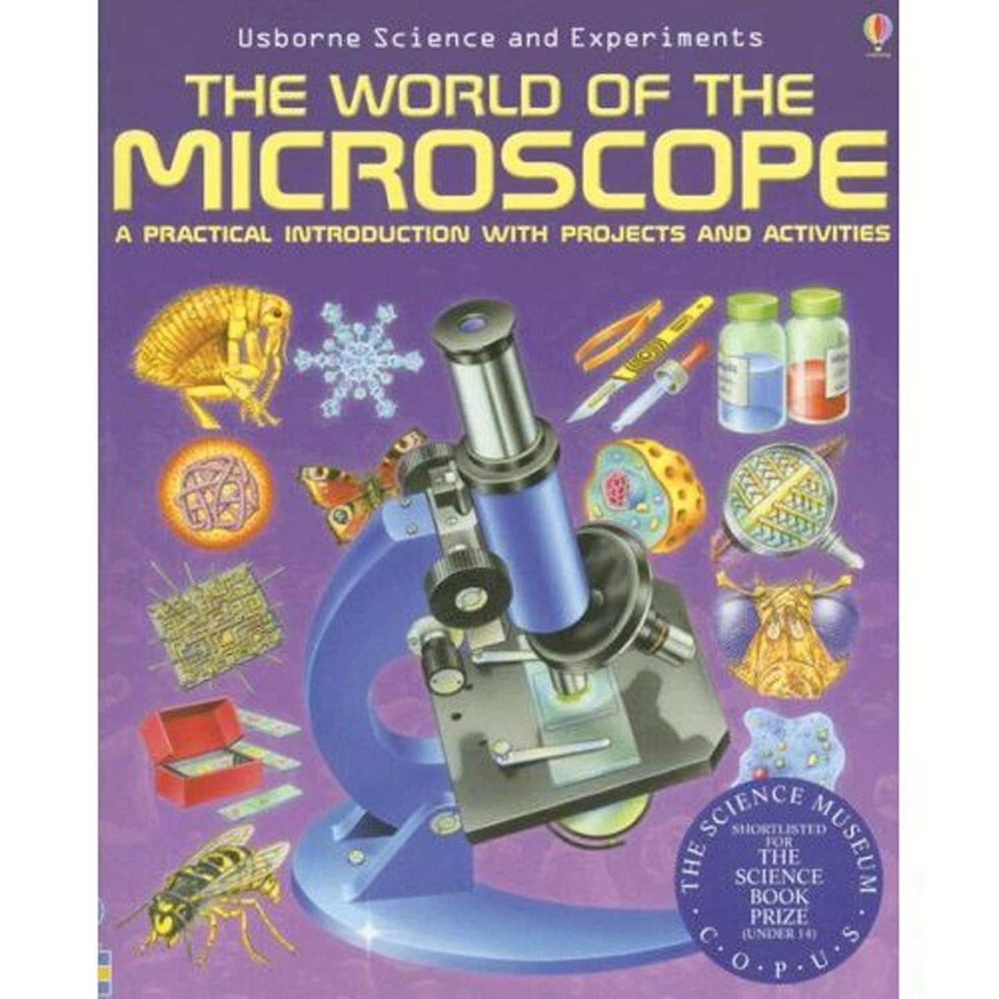 AmScope BK-BOTM Book of the Microscope by Alice James The Happy Book Stack