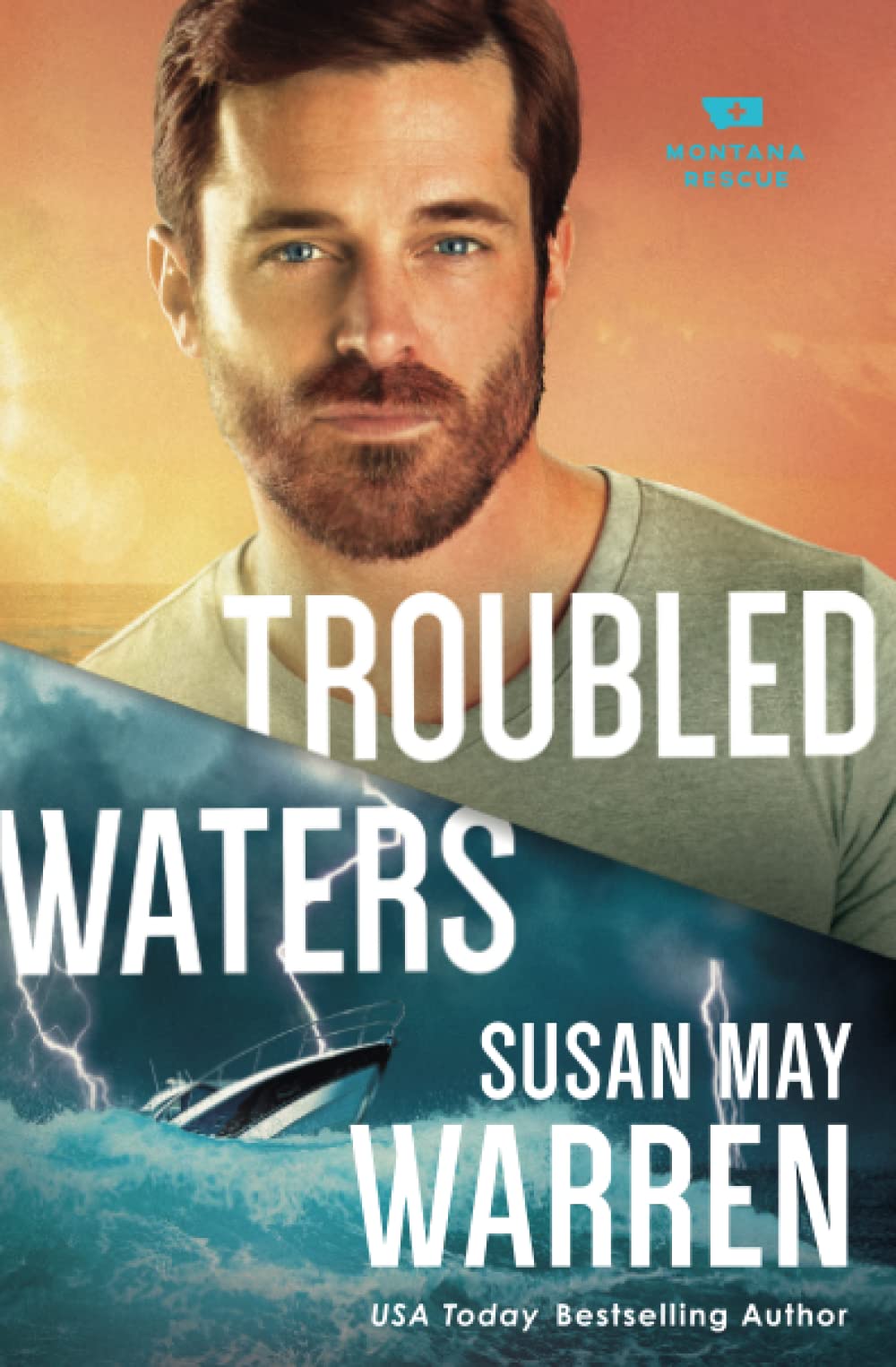 Troubled Waters: (A Clean Epic Contemporary Romance with a High Stakes Rescue in the Caribbean) (Montana Rescue) The Happy Book Stack
