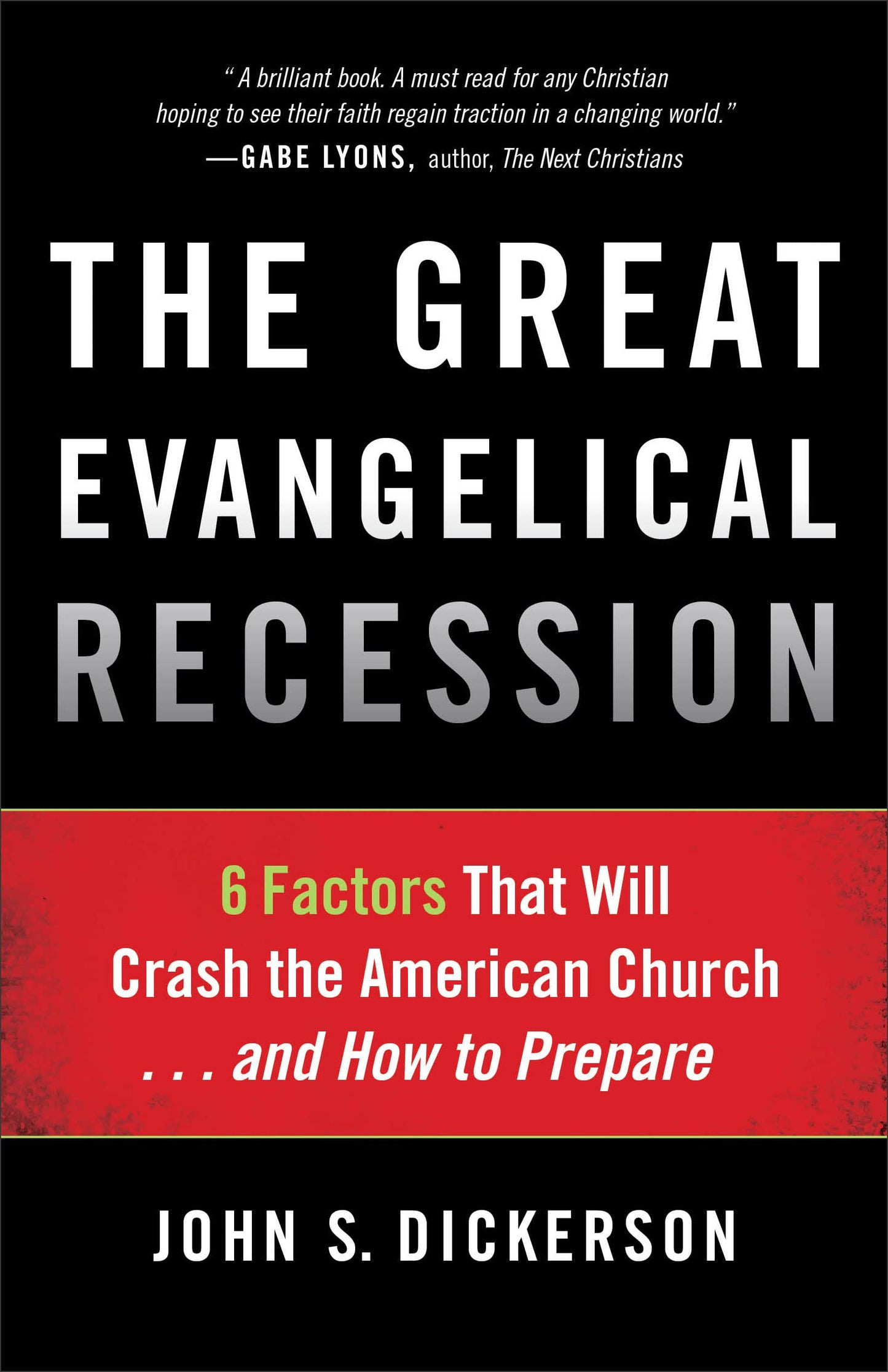 The Great Evangelical Recession: 6 Factors That Will Crash the American Church...and How to Prepare The Happy Book Stack