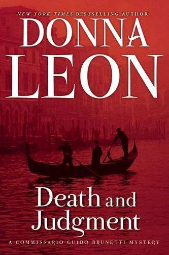 Death and Judgment: A Commissario Guido Brunetti Mystery The Happy Book Stack