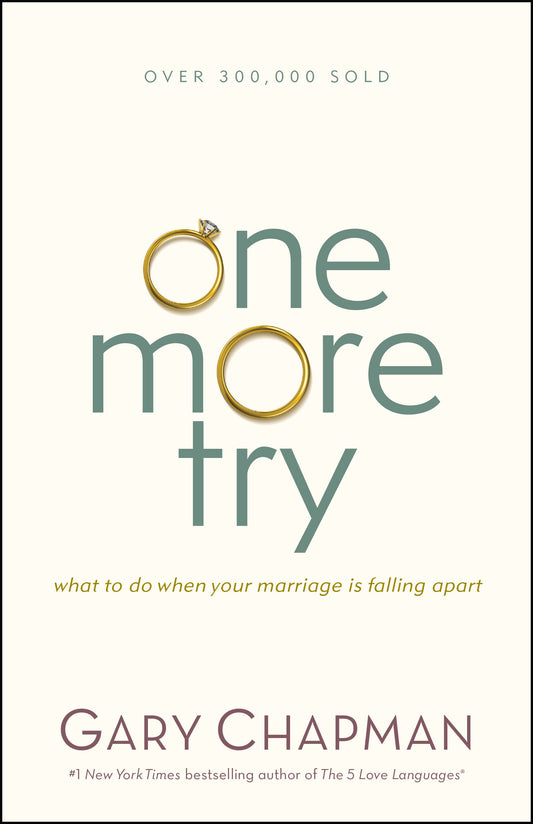 One More Try: What to Do When Your Marriage Is Falling Apart The Happy Book Stack