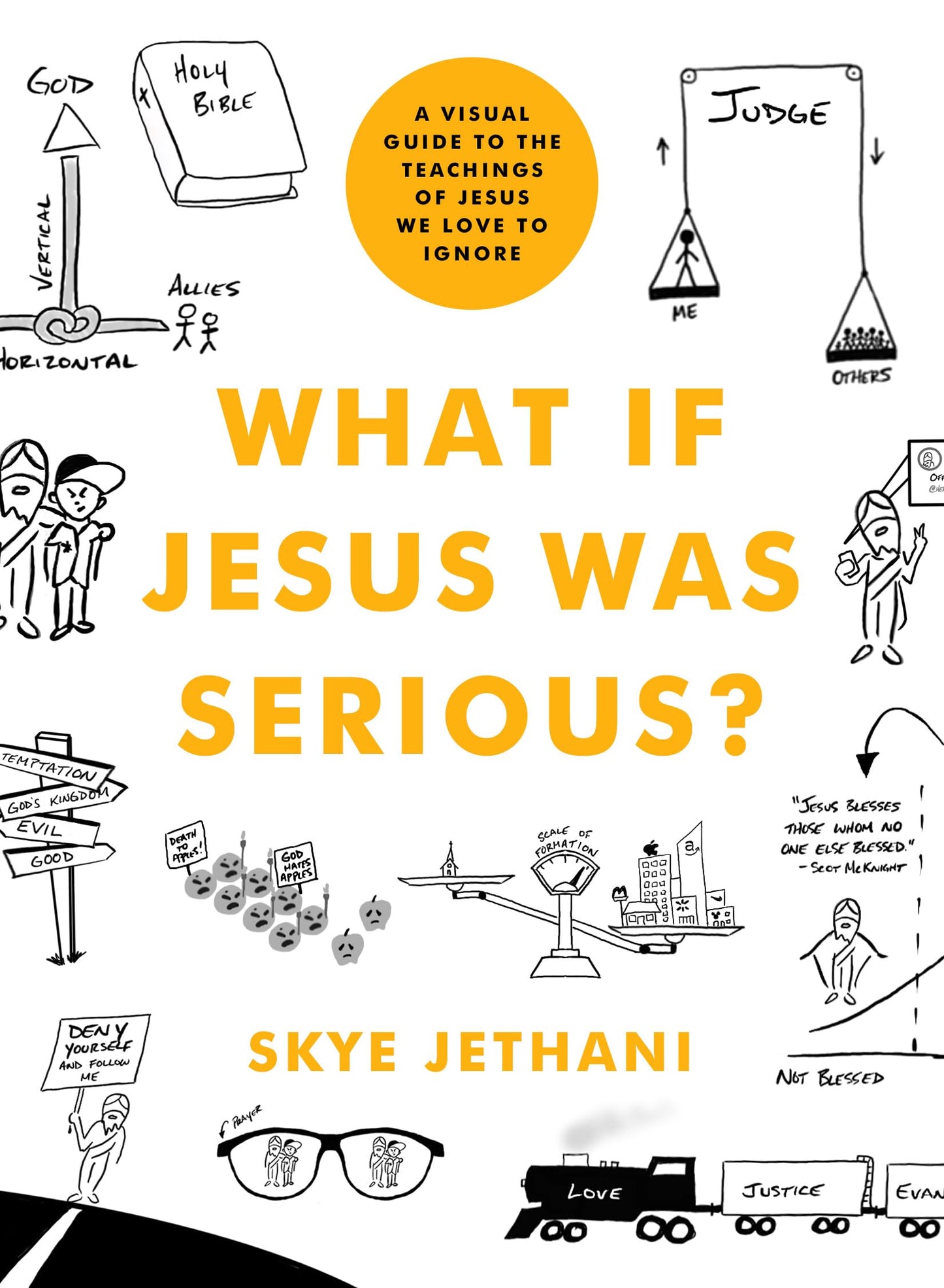 What If Jesus Was Serious?: A Visual Guide to the Teachings of Jesus We Love to Ignore The Happy Book Stack