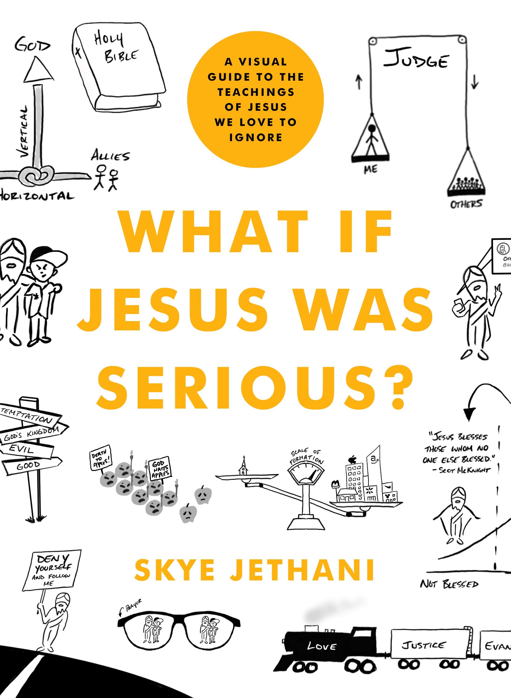 What If Jesus Was Serious?: A Visual Guide to the Teachings of Jesus We Love to Ignore The Happy Book Stack