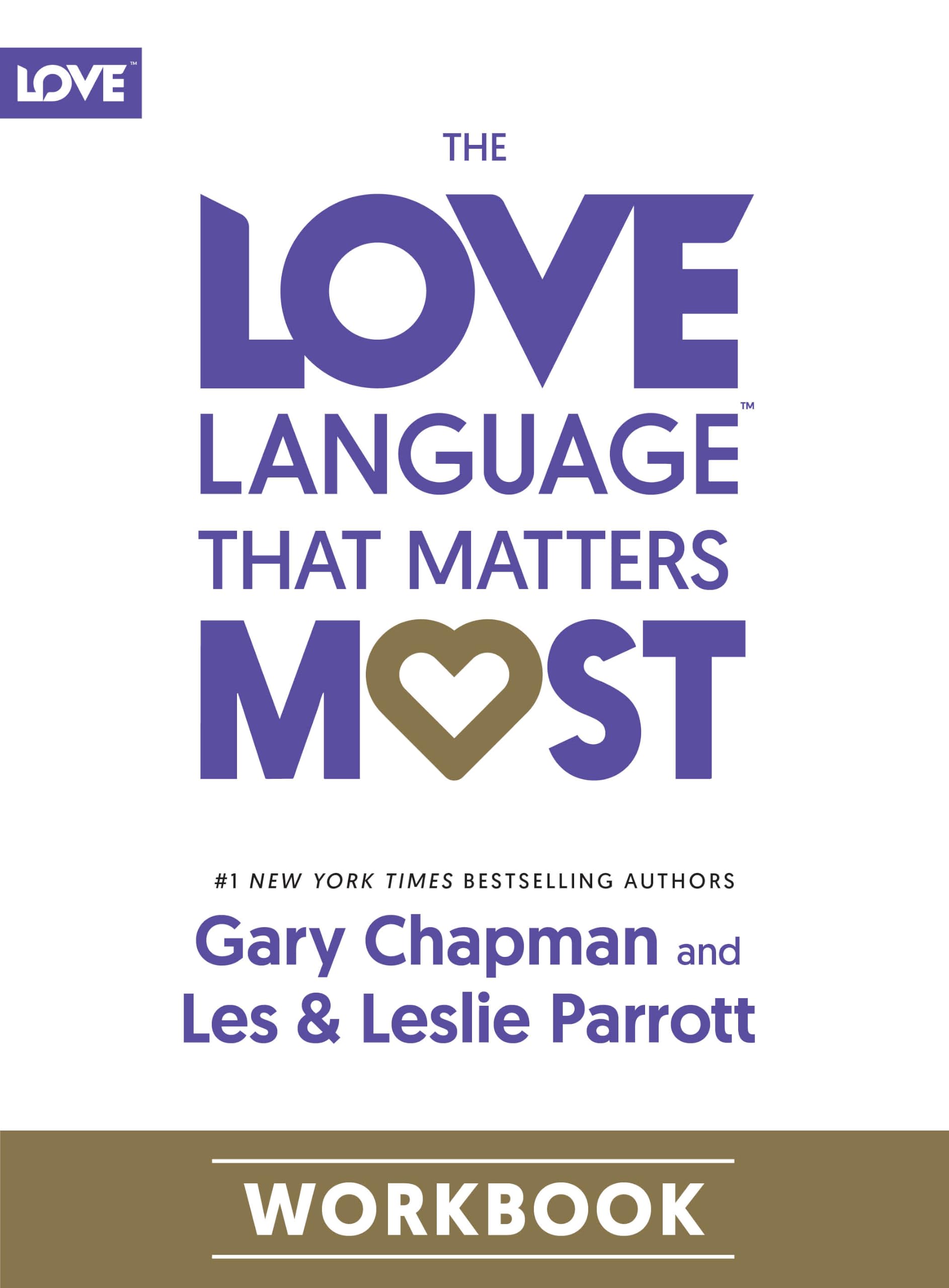 The Love Language That Matters Most Workbook The Happy Book Stack