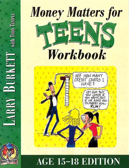 Money Matters Workbook for Teens (ages 15-18) The Happy Book Stack