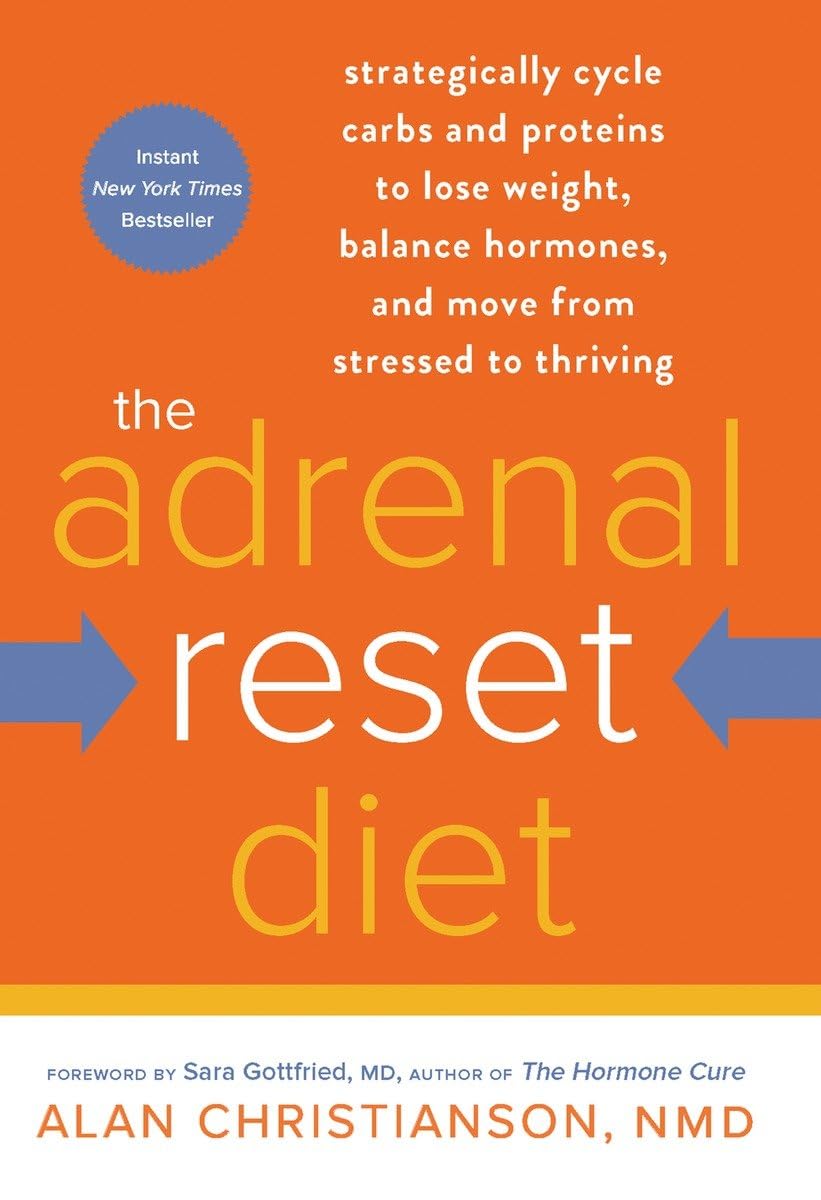 The Adrenal Reset Diet: Strategically Cycle Carbs and Proteins to Lose Weight, Balance Hormones, and Move from Stressed to Thriving The Happy Book Stack