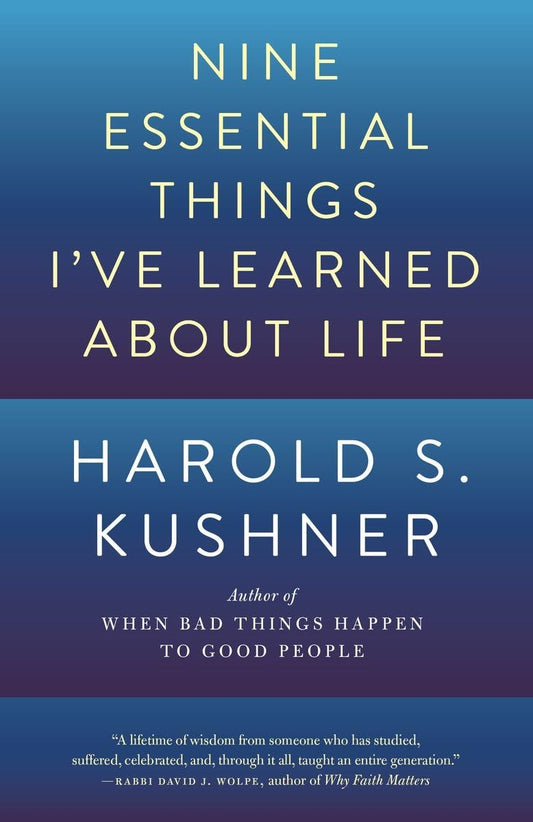 Nine Essential Things I've Learned About Life The Happy Book Stack