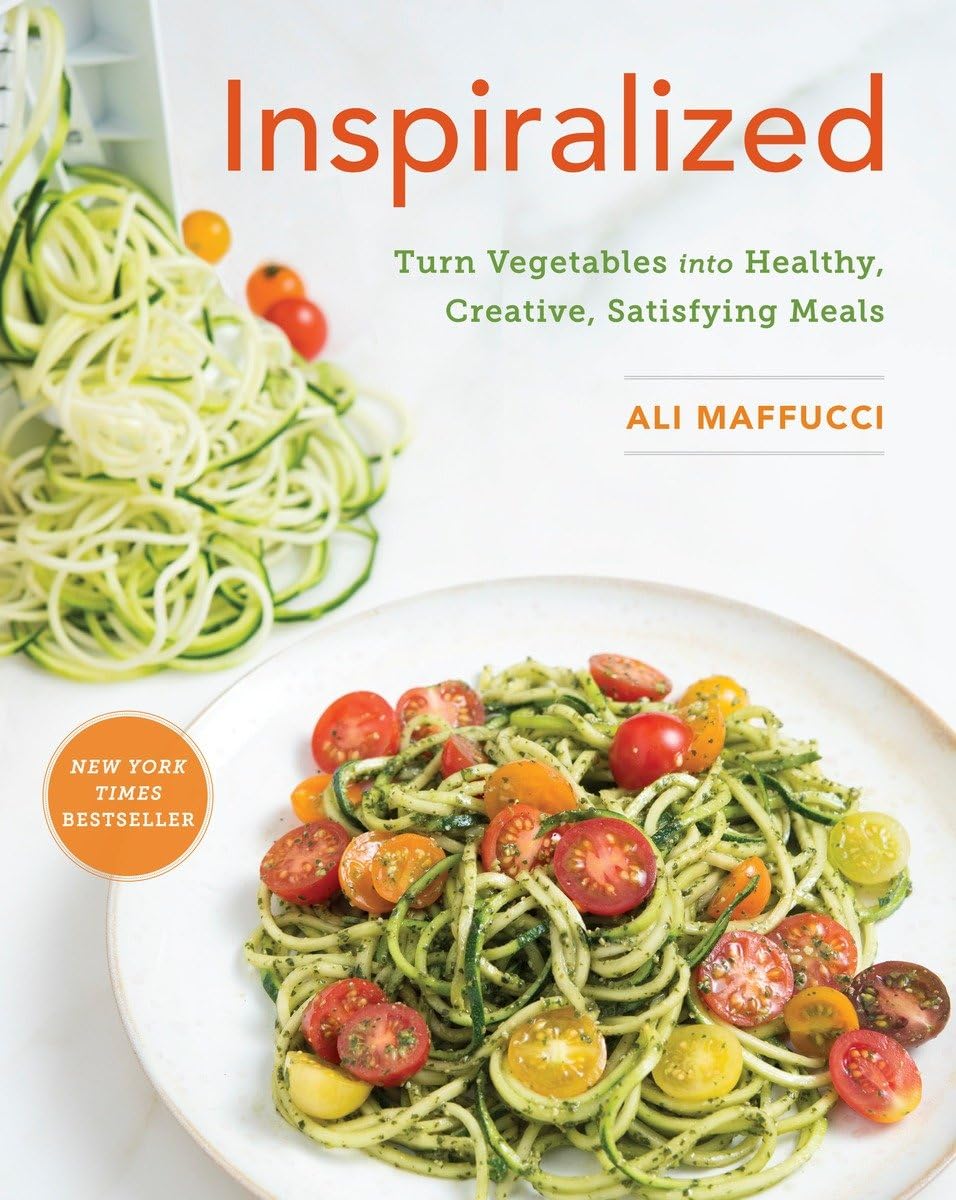 Inspiralized: Turn Vegetables into Healthy, Creative, Satisfying Meals: A Cookbook The Happy Book Stack