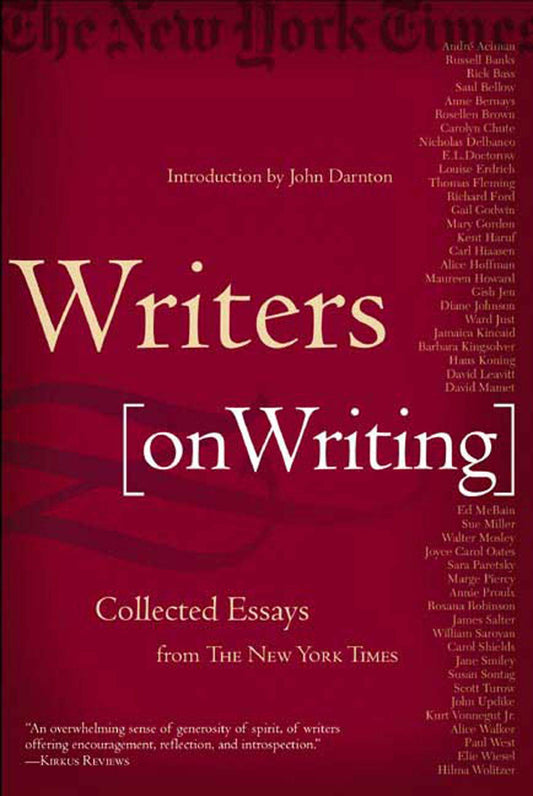 Writers on Writing: Collected Essays from The New York Times The Happy Book Stack