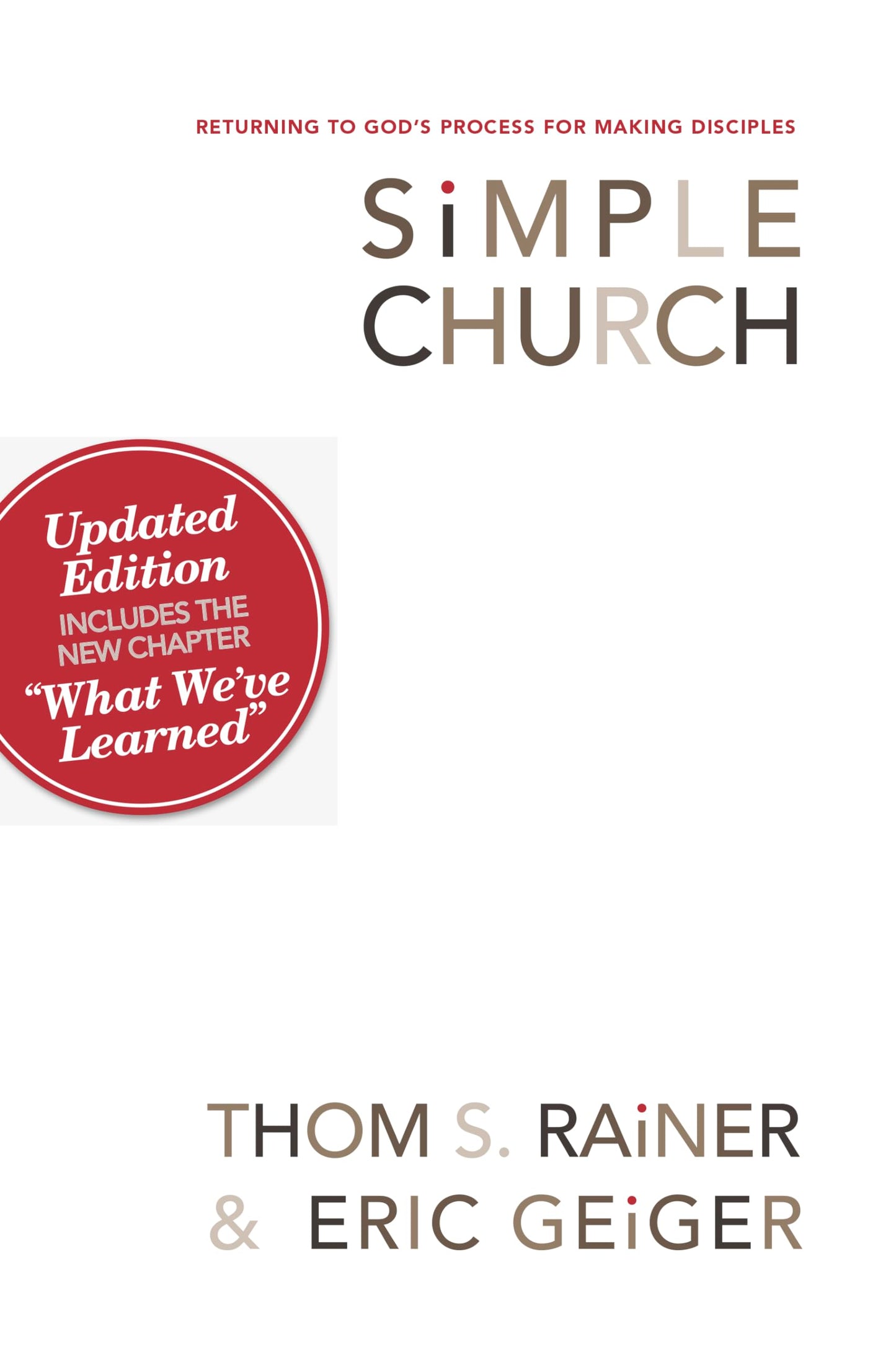Simple Church: Returning to God's Process for Making Disciples The Happy Book Stack