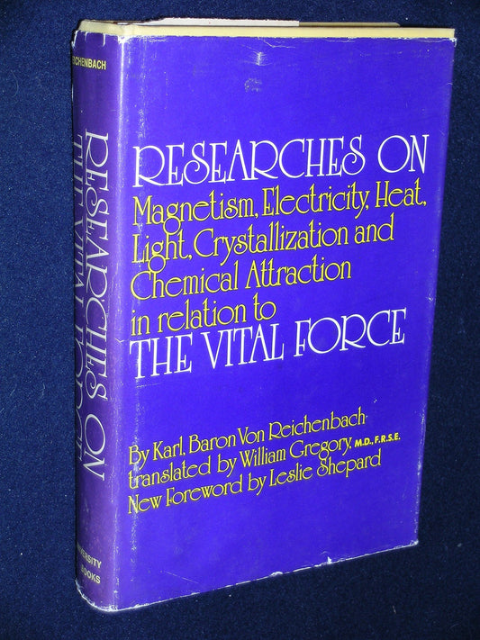 Researches on magnetism, electricity, heat, light, crystallization, and chemical attraction in their relations to the vital force - 3071