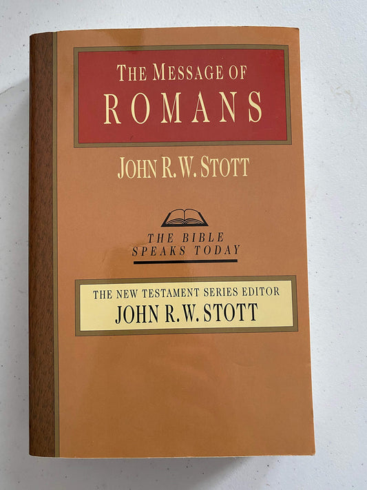 The Message of Romans: God's Good News for the World (The Bible Speaks Today Series) - 7043