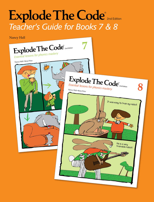 Explode the Code Books 7 and 8 The Happy Book Stack