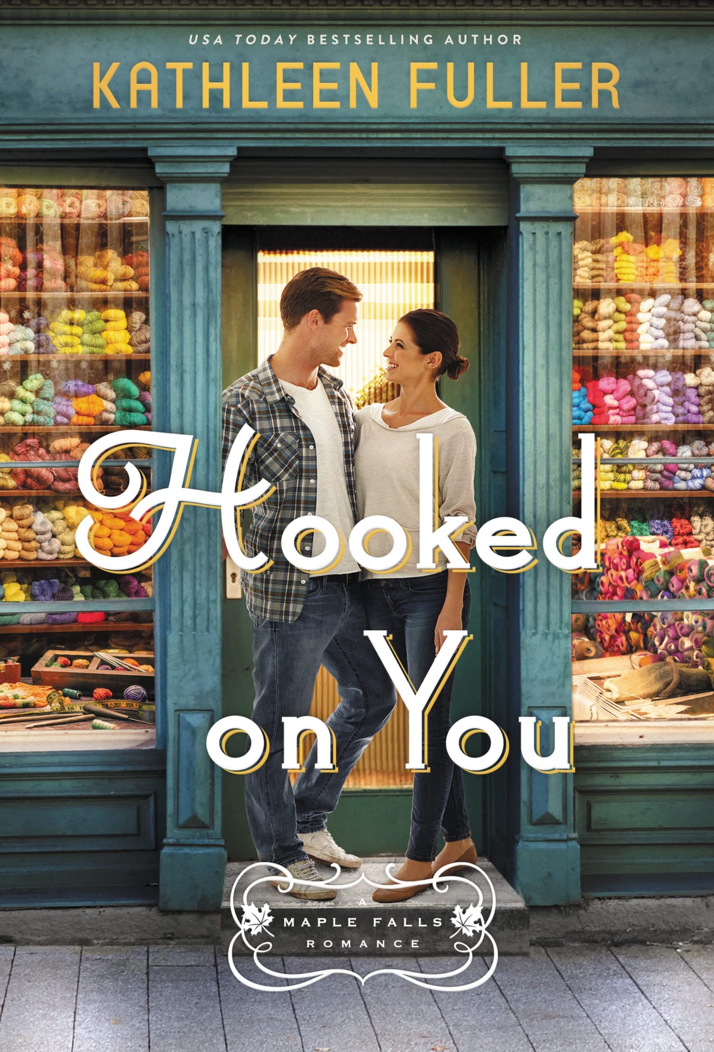 Hooked on You: A sweet, small-town romance with an adorable opposites-attract couple (A Maple Falls Romance) The Happy Book Stack