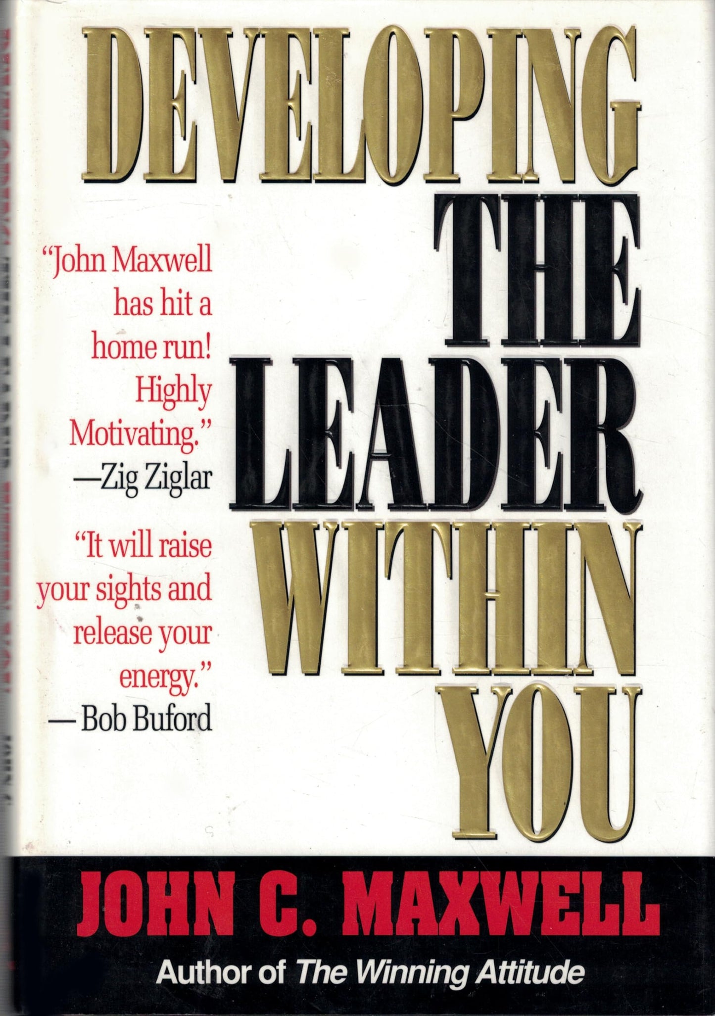 Developing the Leader Within You The Happy Book Stack