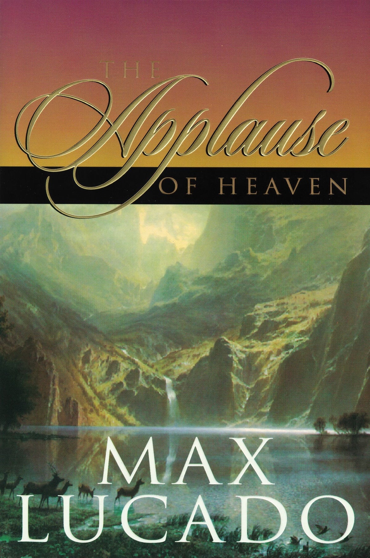 The Applause of Heaven The Happy Book Stack