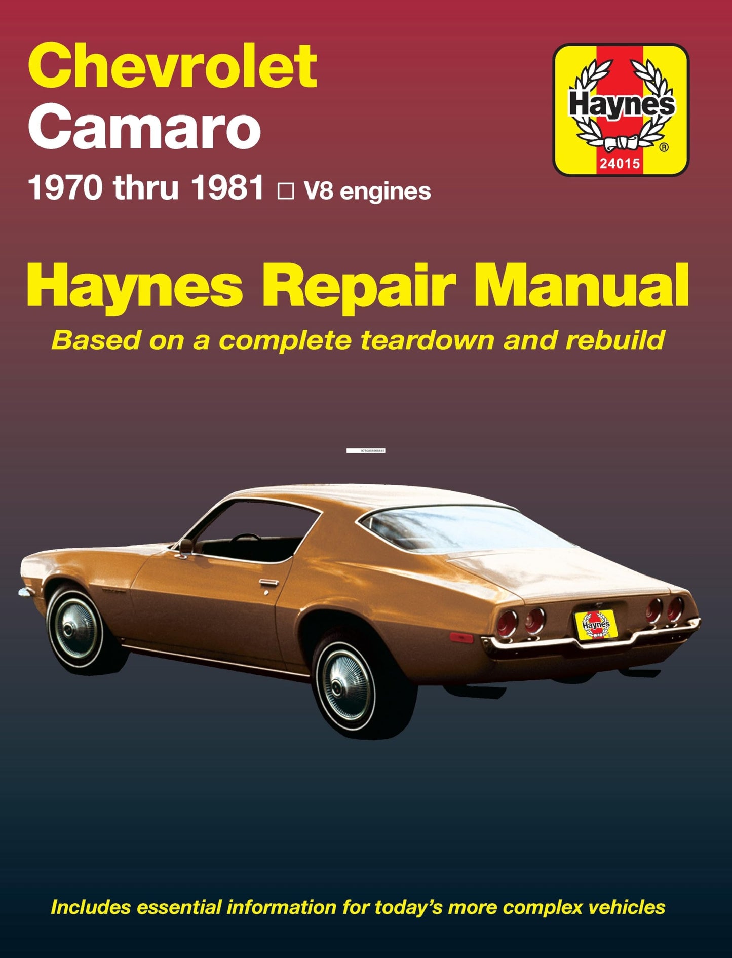 Chevrolet Camaro (70-81) Haynes Repair Manual The Happy Book Stack