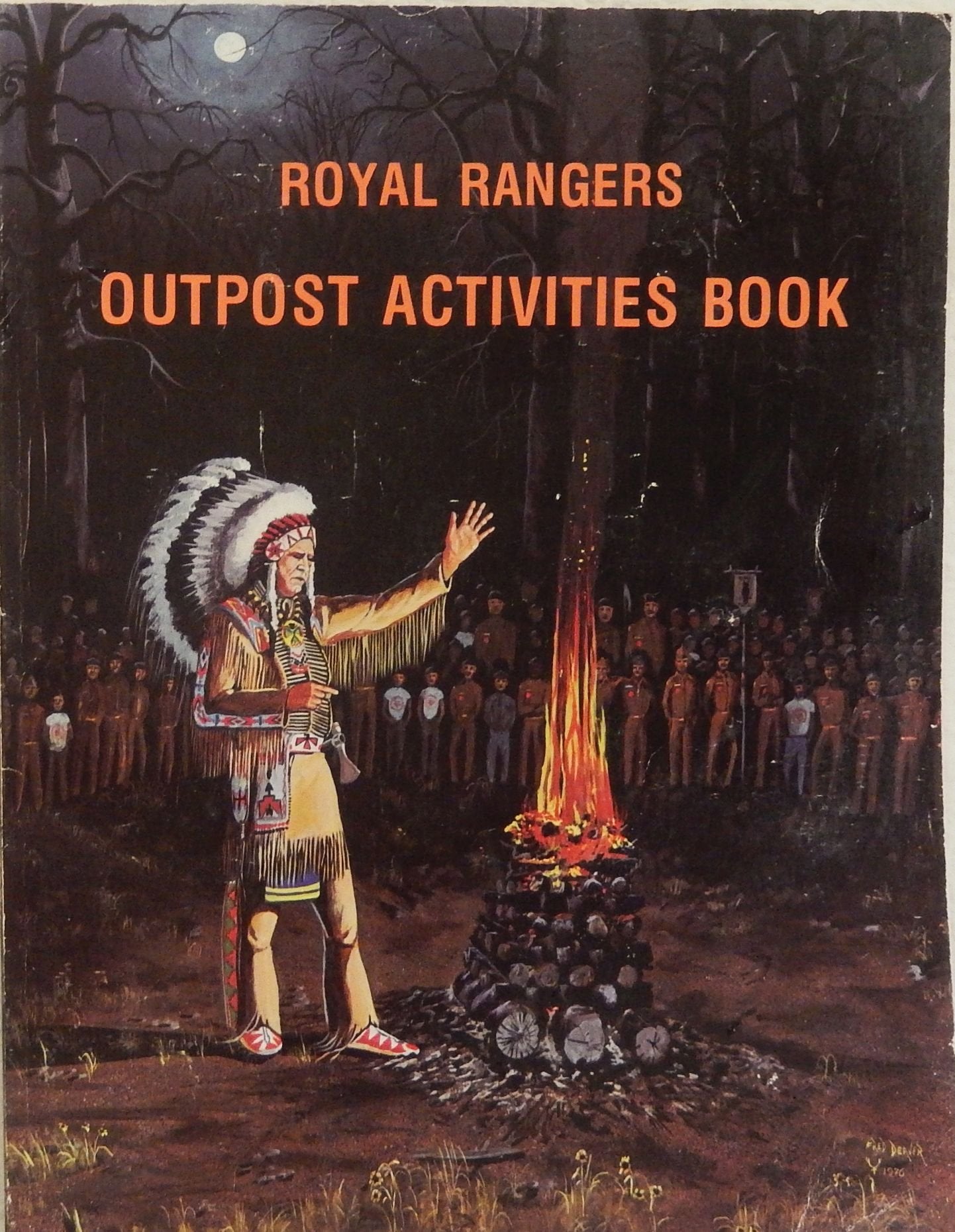 Royal Rangers outpost activities book - 7499