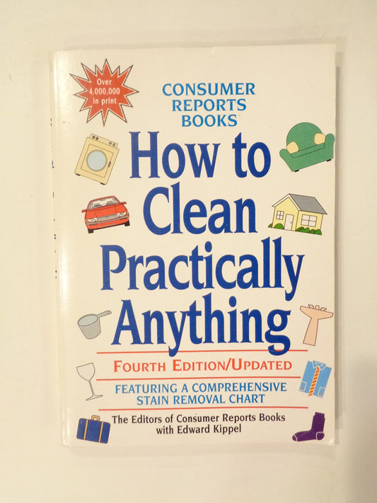 How to Clean Practically Anything The Happy Book Stack