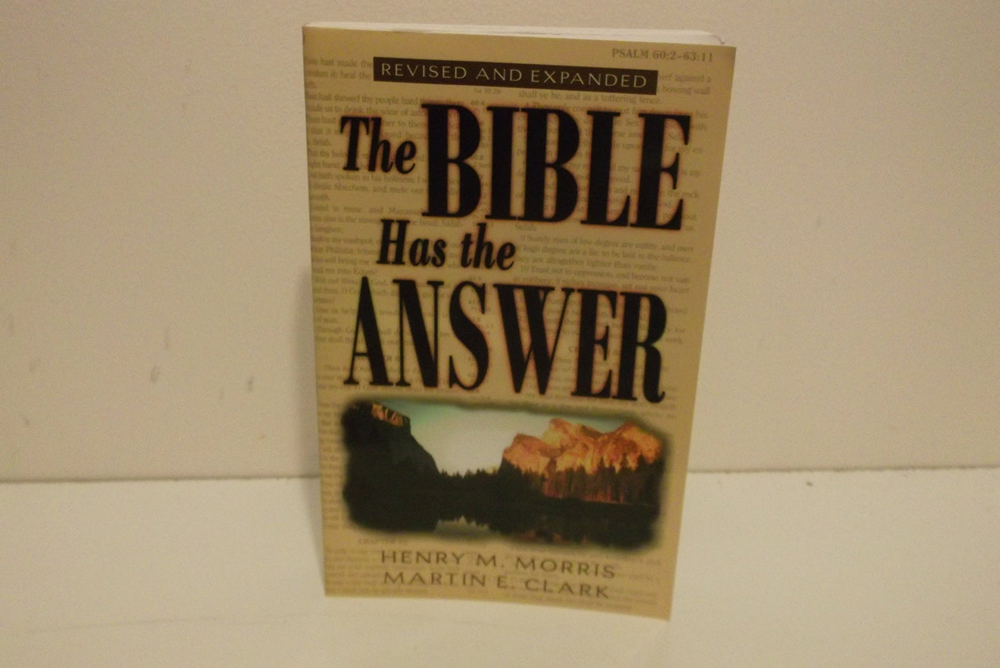 The Bible Has the Answer The Happy Book Stack