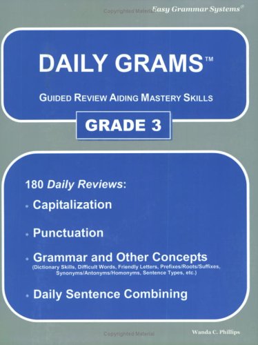 Daily Grams: Guided Review Aiding Mastery Skill, Grade 3 The Happy Book Stack