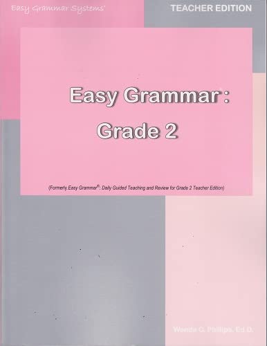 Easy Grammar: Grade 2 Teacher's Edition The Happy Book Stack