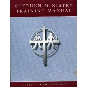 Stephen Ministry Training Manual, Vol. 1 & 2 (Modules 1 – 14 & Modules 15 – 25) The Happy Book Stack