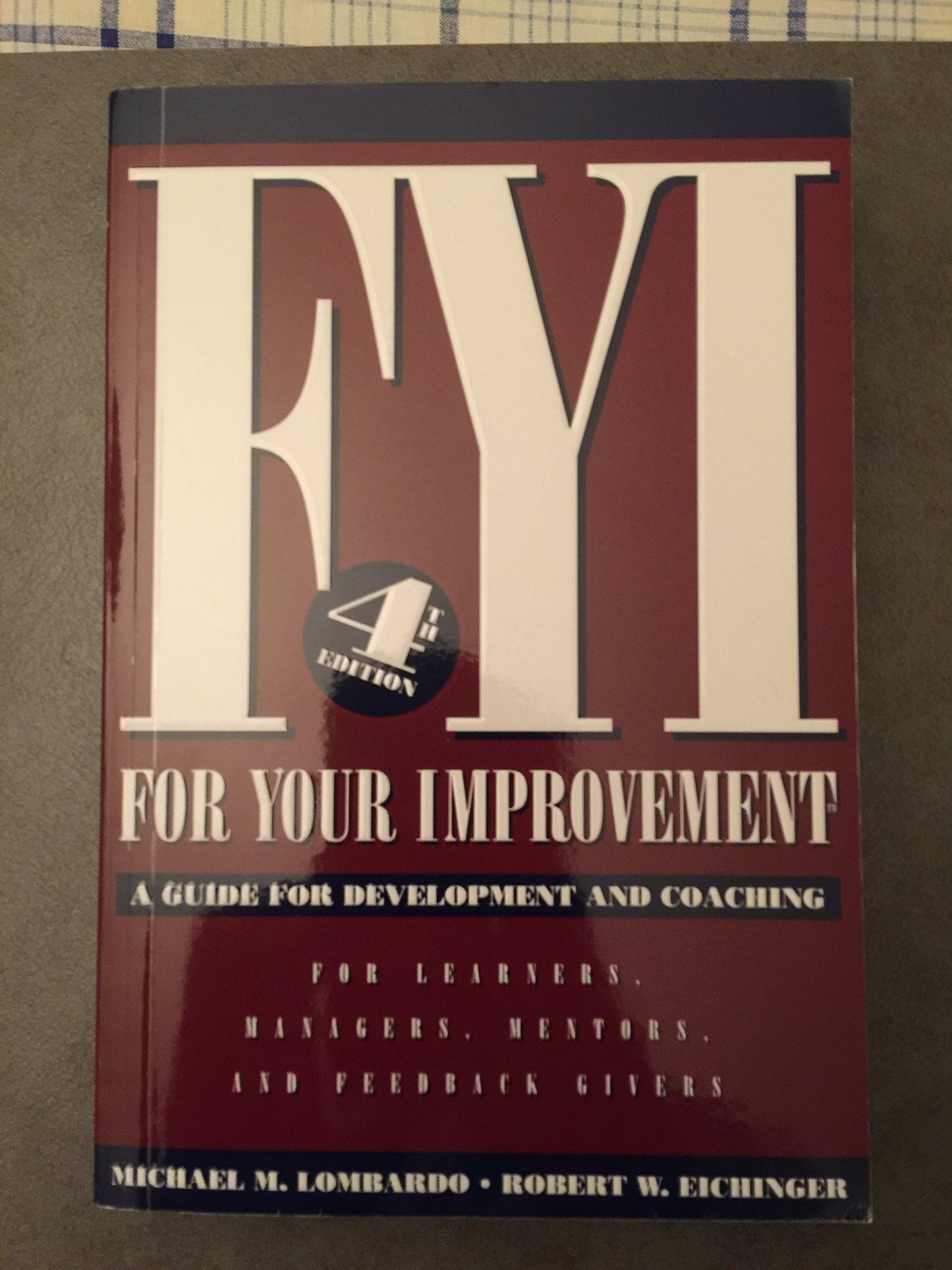 Fyi for Your Improvement The Happy Book Stack
