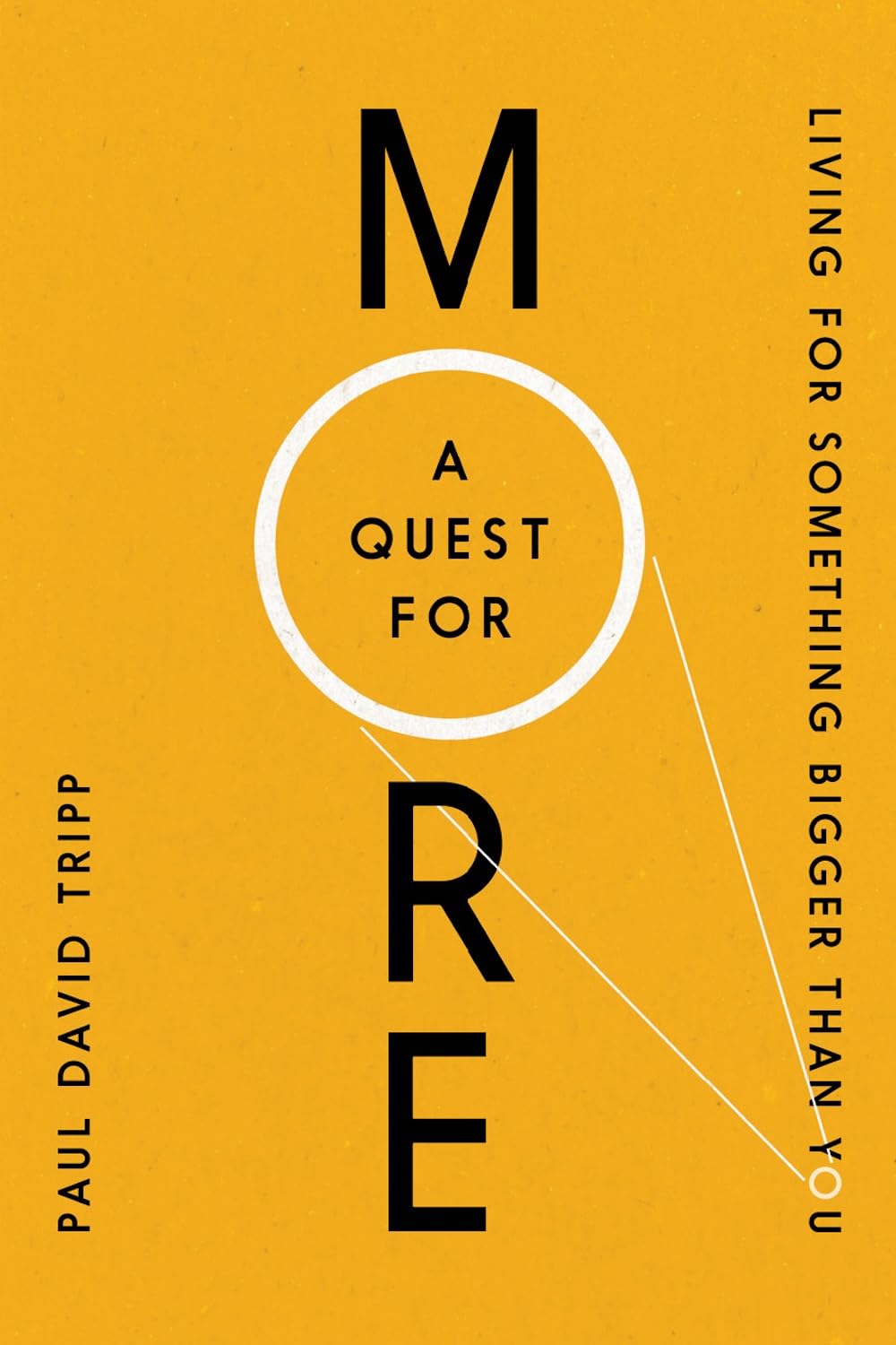 A Quest for More: Living for Something Bigger Than You The Happy Book Stack