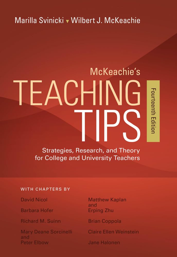 McKeachie's Teaching Tips - 3614