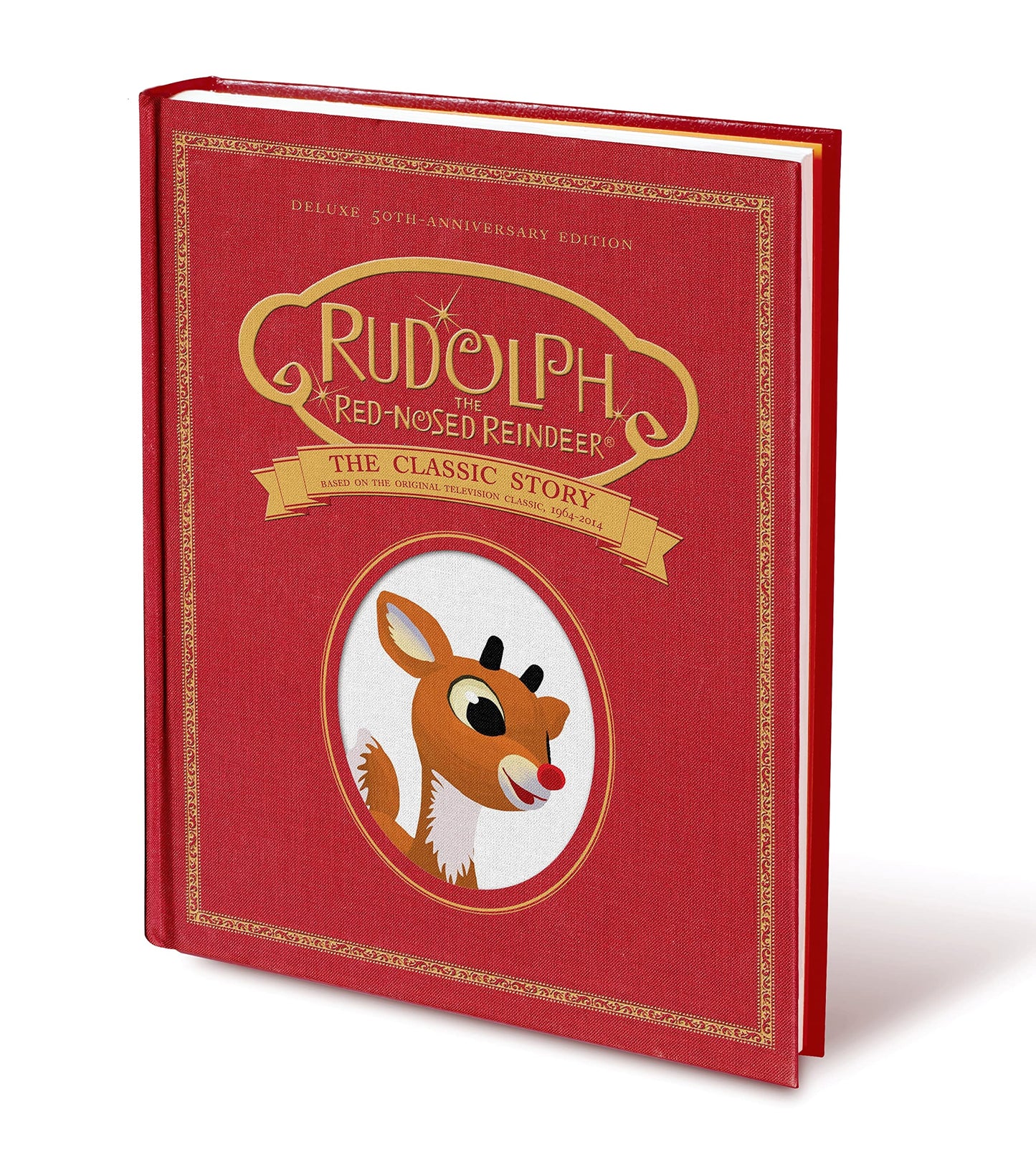 Rudolph the Red-Nosed Reindeer: The Classic Story: Deluxe 50th-Anniversary Edition The Happy Book Stack