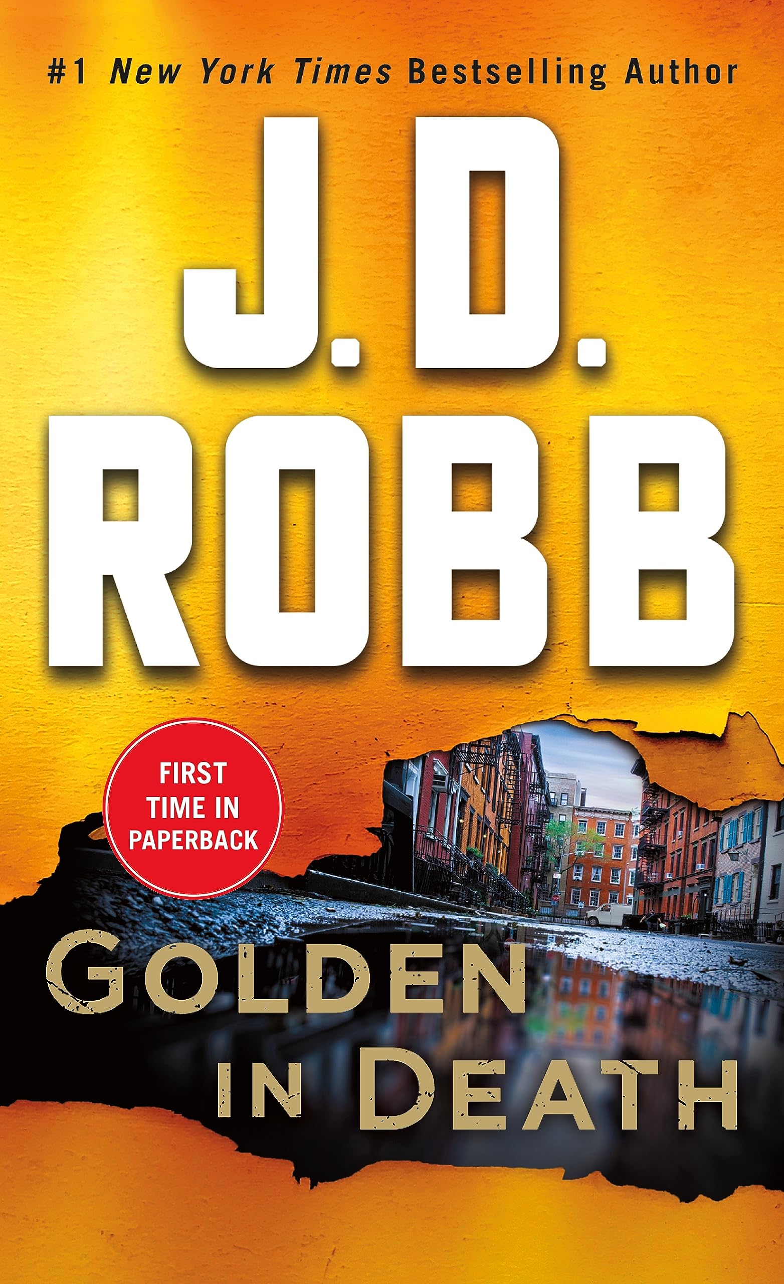 Golden in Death: An Eve Dallas Novel (In Death, 50) The Happy Book Stack