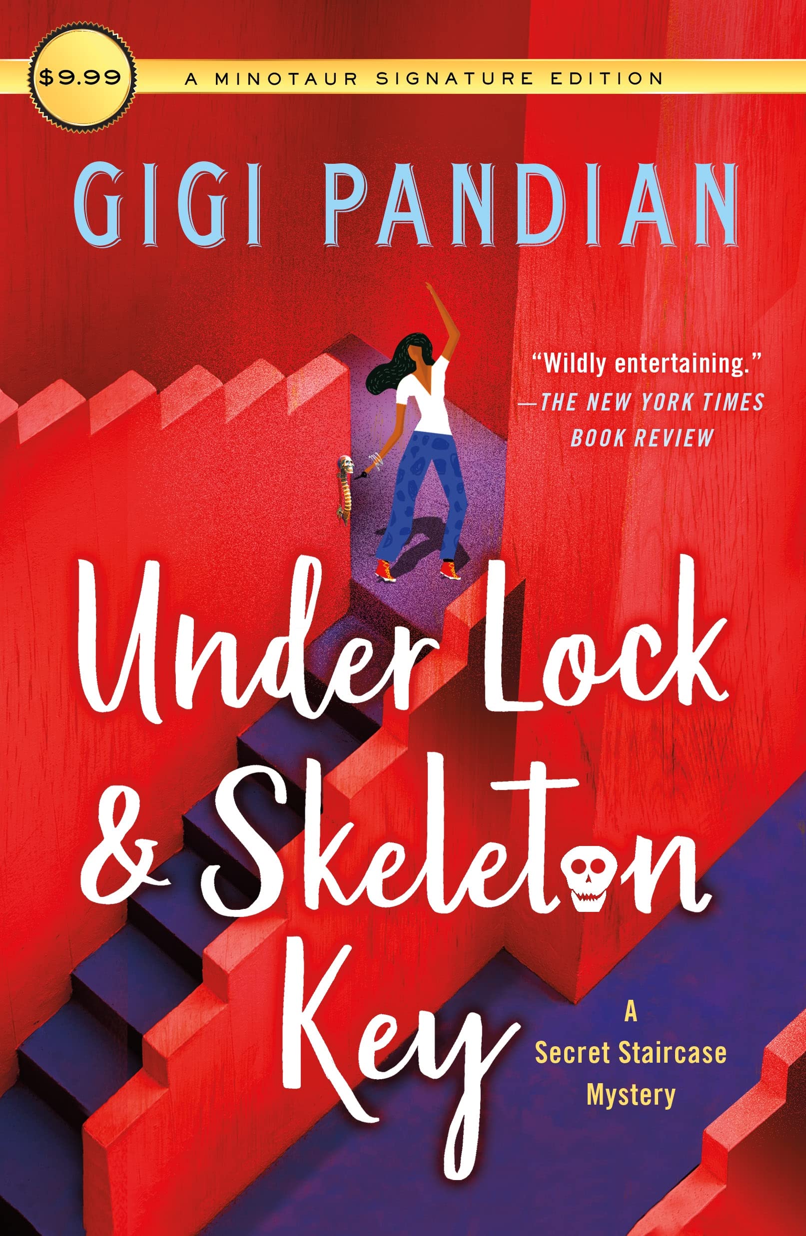 Under Lock & Skeleton Key (Secret Staircase Mysteries, 1) The Happy Book Stack