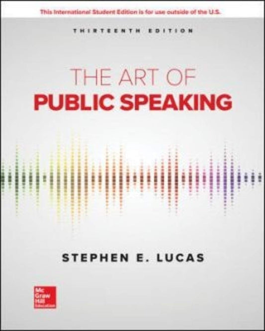 The Art of Public Speaking (International Edition) The Happy Book Stack
