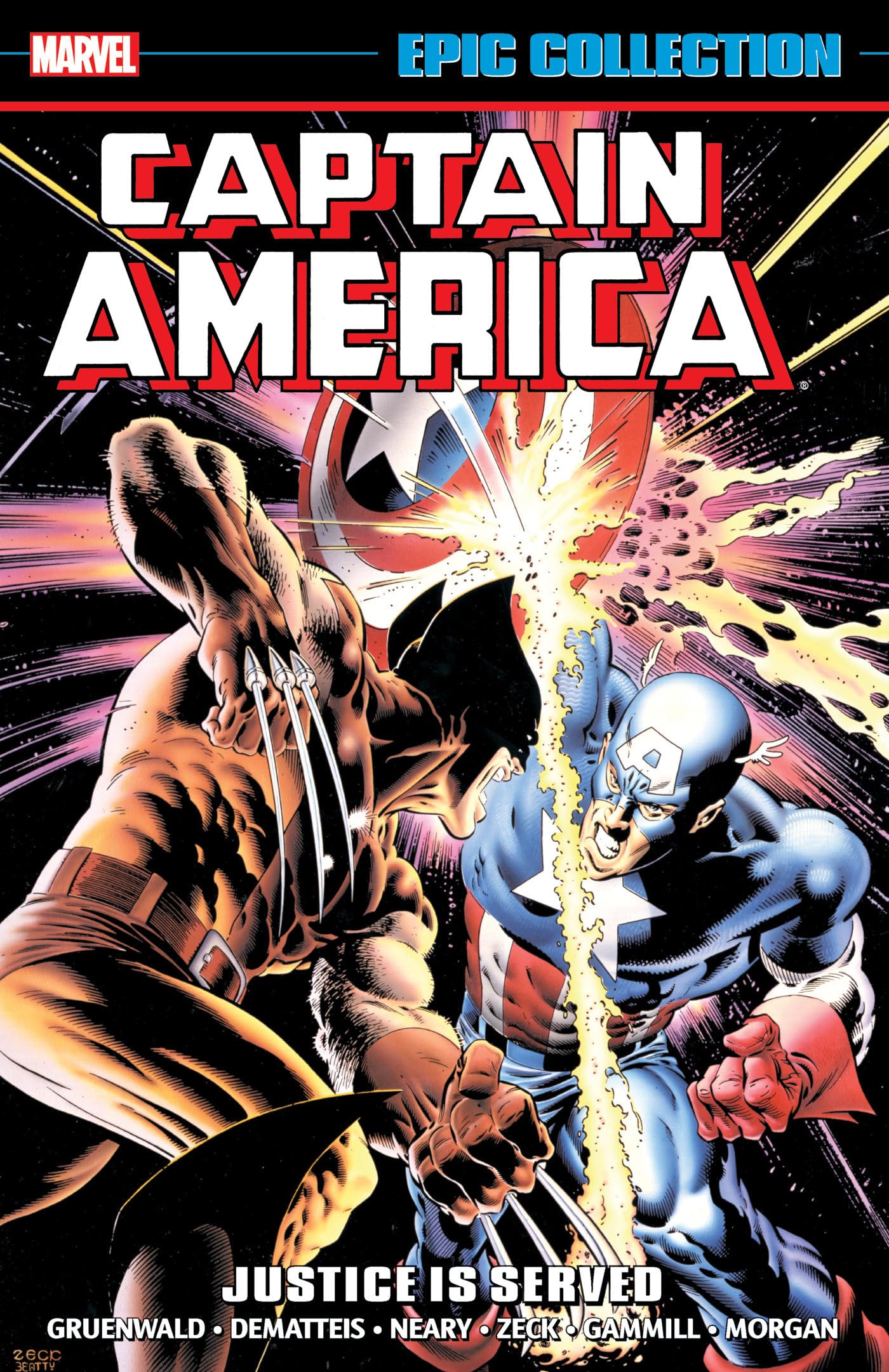 CAPTAIN AMERICA EPIC COLLECTION: JUSTICE IS SERVED The Happy Book Stack