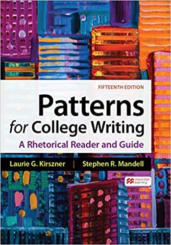 Patterns for College Writing: A Rhetorical Reader and Guide - 6991