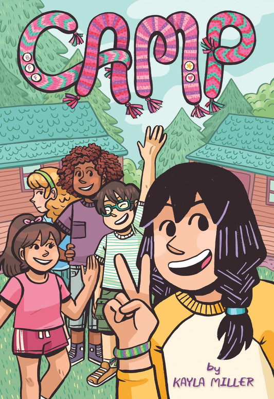 Camp: A Heartwarming Graphic Novel about Friendship Challenges and Blazing Your Own Trail at Summer for Kids (Ages 8-12) (A Click Graphic Novel, 2) The Happy Book Stack