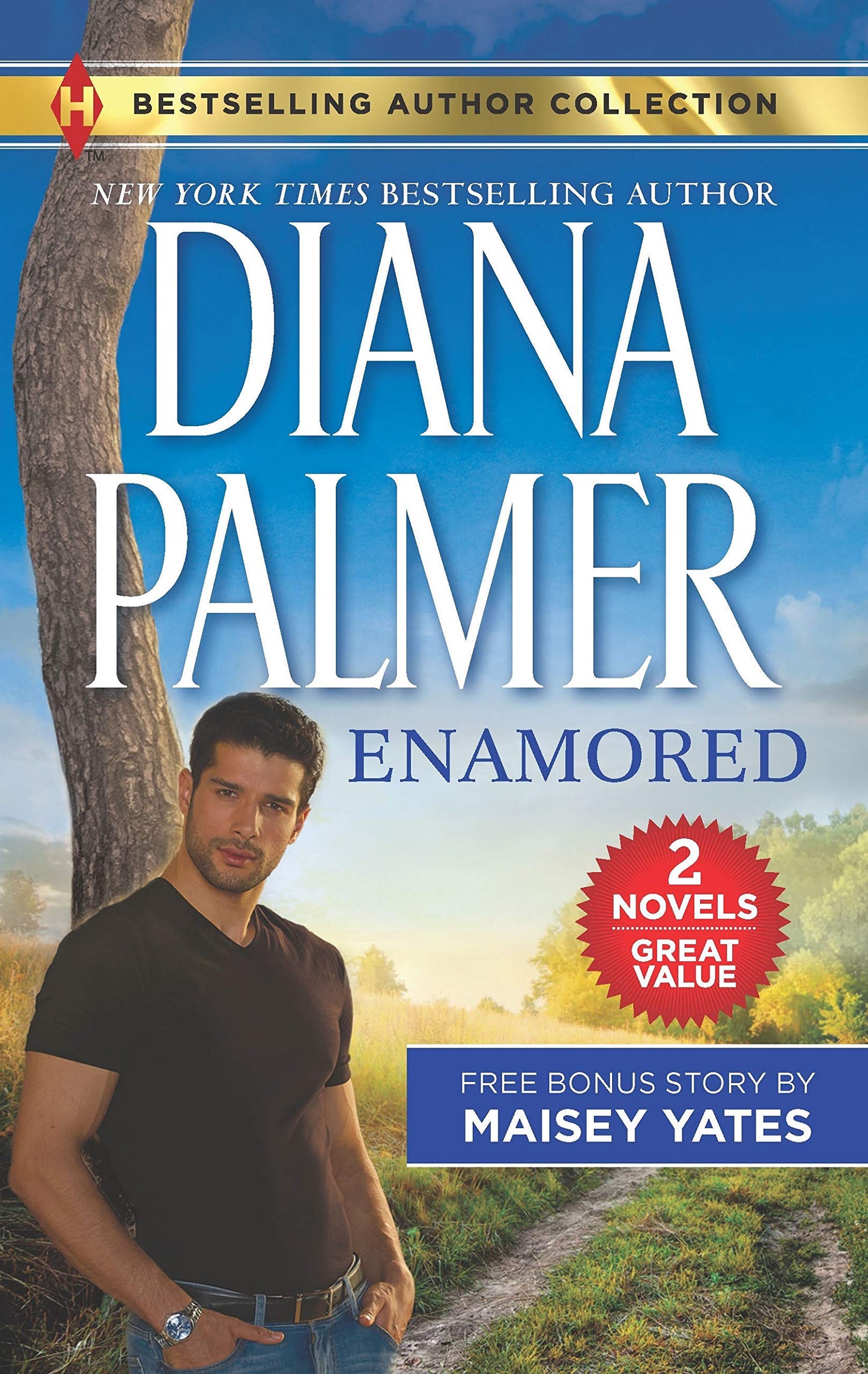 Enamored & Claim Me, Cowboy: A 2-in-1 Collection (Harlequin Bestselling Author Collection) The Happy Book Stack
