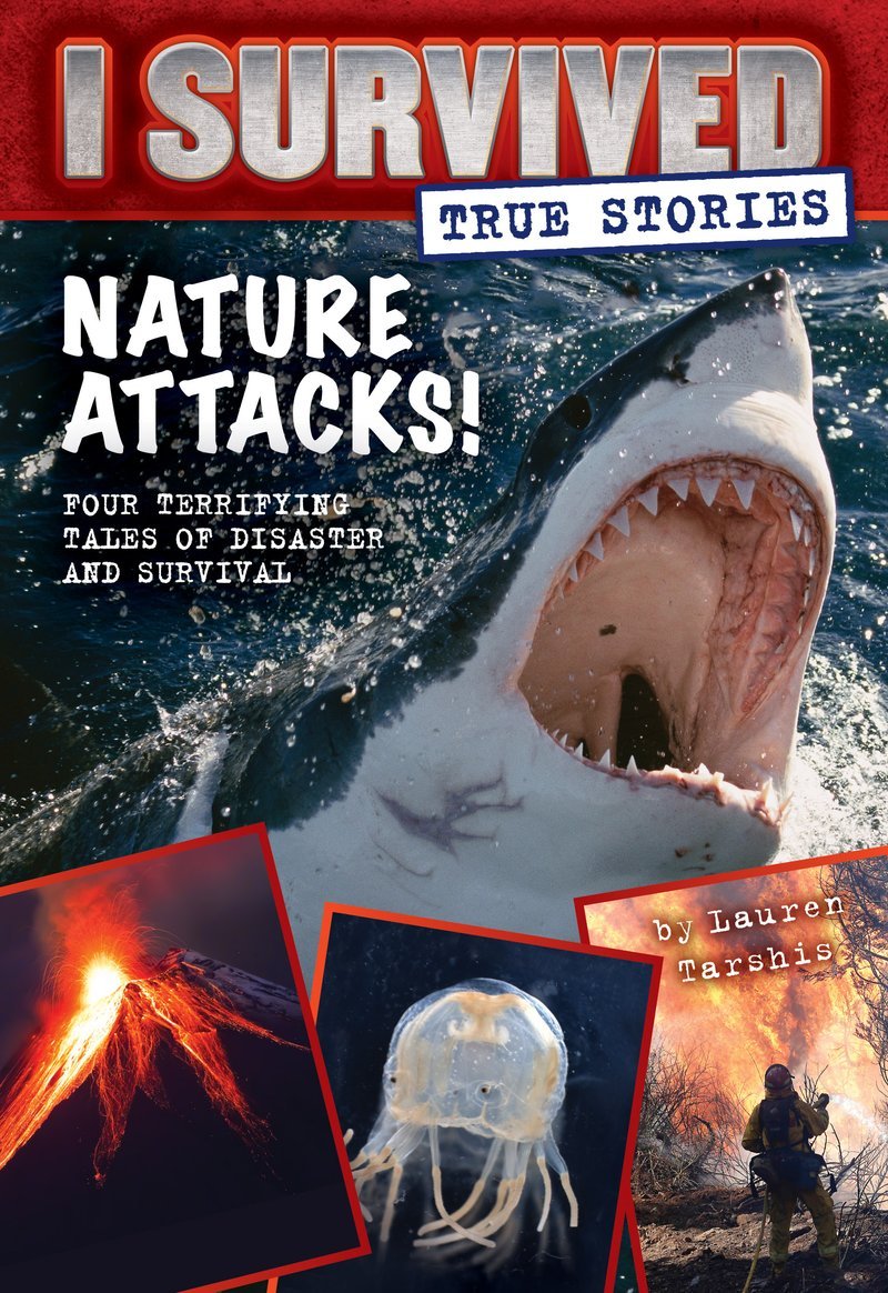 Nature Attacks! The Happy Book Stack