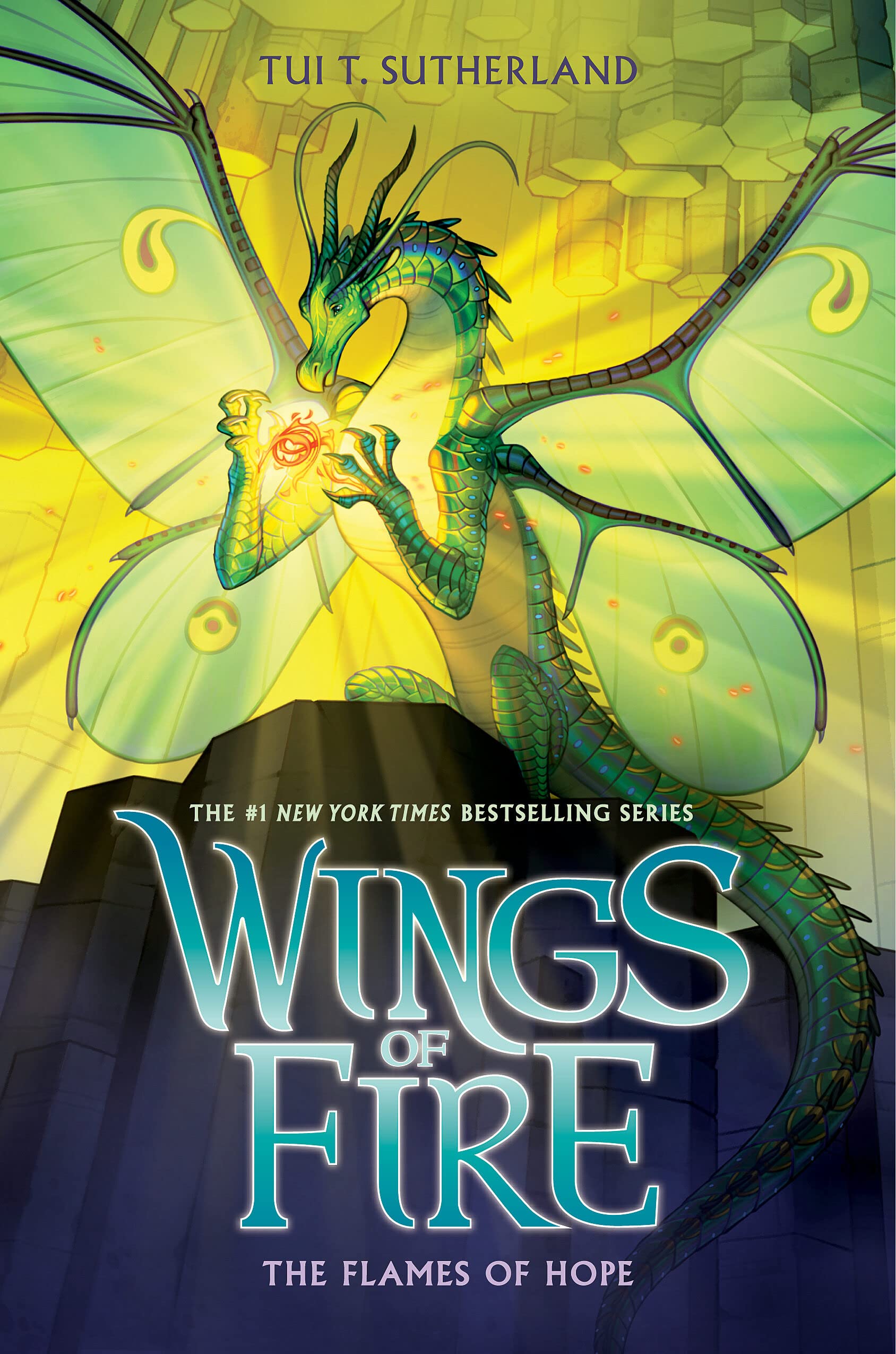 The Flames of Hope (Wings of Fire #15) (15) The Happy Book Stack