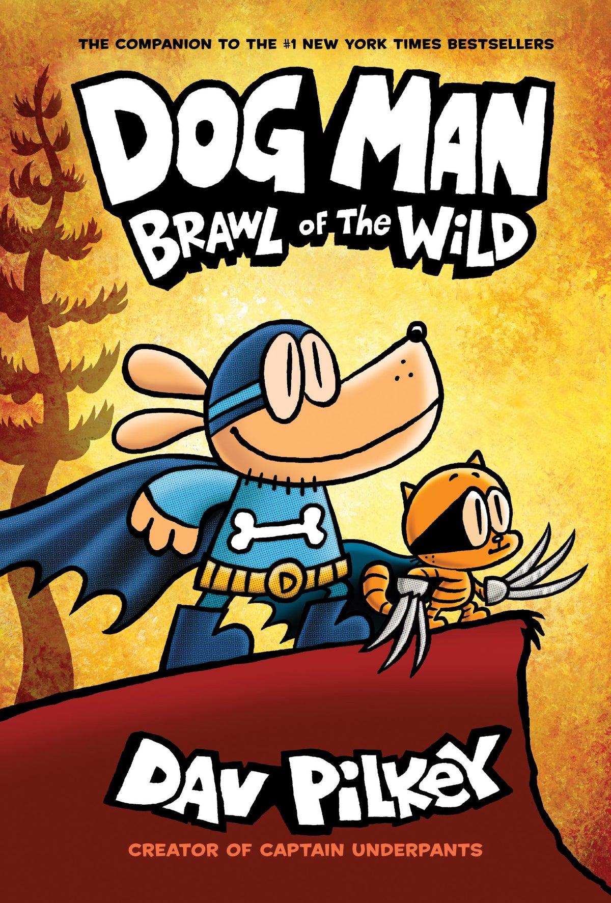 Dog Man: Brawl of the Wild: A Graphic Novel (Dog Man #6): From the Creator of Captain Underpants (6) The Happy Book Stack